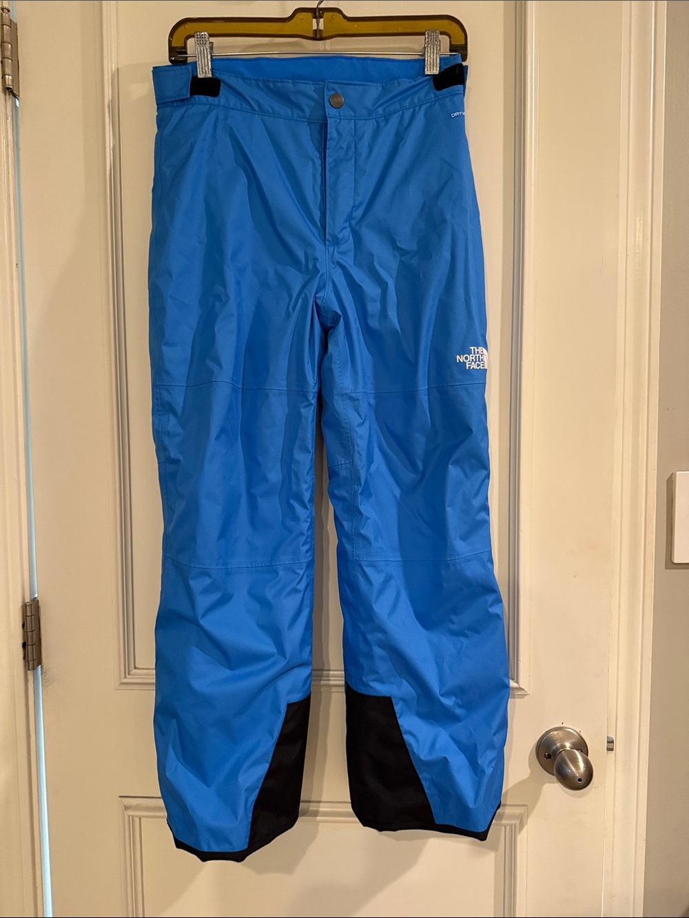 The North Face Boy’s Blue Snow Pants with Reinforced Cuffs- Size L (12)